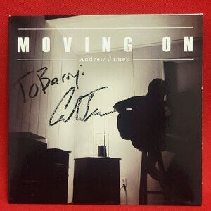 Moving On Andrew James CD 2013 Signed